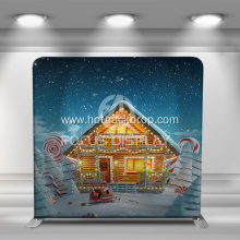 santa's workshop tension fabric display backwall